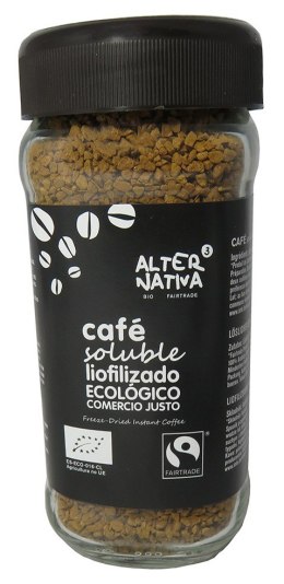 KAWA ROZPUSZCZALNA ARABICA 100 % FAIR TRADE BIO 100 g - ALTERNATIVA3 ALTERNATIVA3 (kawy, lizaki, cukier, kakao)