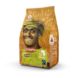 KAWA ZIARNISTA ARABICA 100 % ETIOPIA FAIR TRADE BIO 250 g - OXFAM OXFAM FAIR TRADE (FT) (kawy i inne produkty FT)