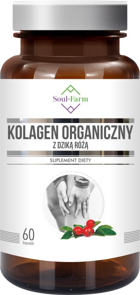 KOLAGEN MORSKI Z DZIKĄ RÓŻĄ 60 KAPSUŁEK - SOUL FARM SOUL FARM (witaminy i ekstrakty) KOLAGEN MORSKI Z DZIKĄ RÓŻĄ 60 KAPSUŁEK - SOUL FARM SOUL FARM (witaminy i ekstrakty)