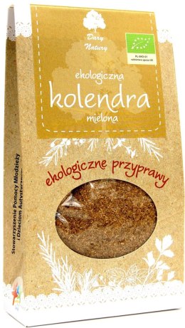 KOLENDRA MIELONA BIO 30 g - DARY NATURY DARY NATURY - przyprawy i zioła