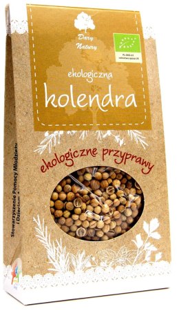 KOLENDRA ZIARNO BIO 30 g - DARY NATURY DARY NATURY - przyprawy i zioła