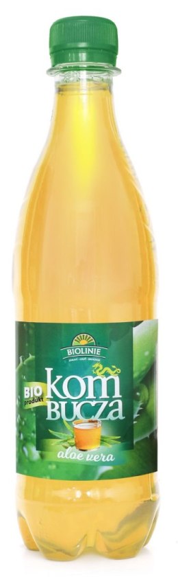 KOMBUCHA HERBATA ZIELONA Z ALOE VERA BIO 500 ml - BIO LINIE BIO LINIE (kombucha)