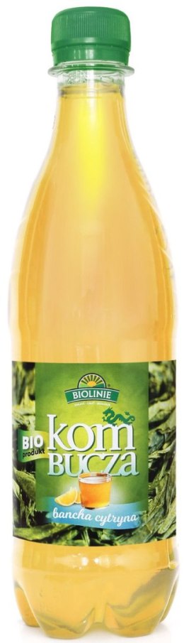 KOMBUCHA HERBATA ZIELONA Z CYTRYNĄ BIO 500 ml - BIO LINIE BIO LINIE (kombucha)