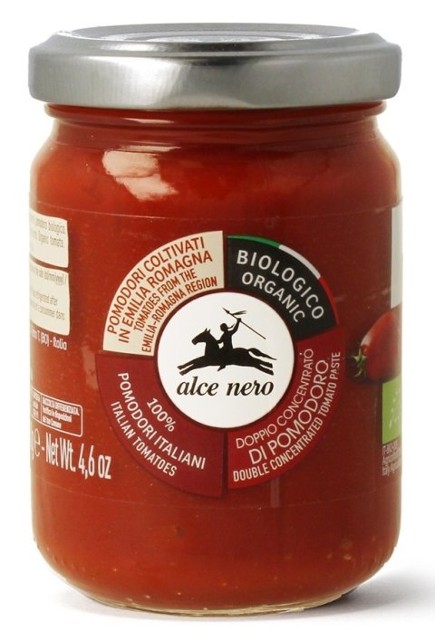 KONCENTRAT POMIDOROWY 28 % BIO 130 g - ALCE NERO ALCE NERO (włoskie produkty) KONCENTRAT POMIDOROWY 28 % BIO 130 g - ALCE NERO ALCE NERO (włoskie produkty)