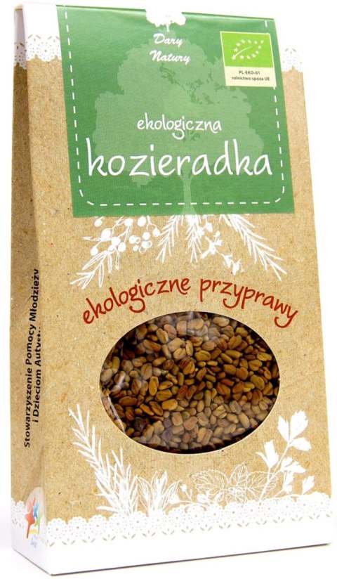 KOZIERADKA ZIARNO BIO 60 g - DARY NATURY DARY NATURY - przyprawy i zioła KOZIERADKA ZIARNO BIO 60 g - DARY NATURY DARY NATURY - przyprawy i zioła