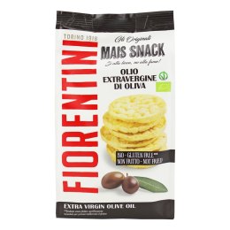 KRĄŻKI KUKURYDZIANE Z OLIWĄ Z OLIWEK EXTRA VIRGIN BEZGLUTENOWE BIO 50 g - FIORENTINI FIORENTINI (przekąski bezglutenowe)
