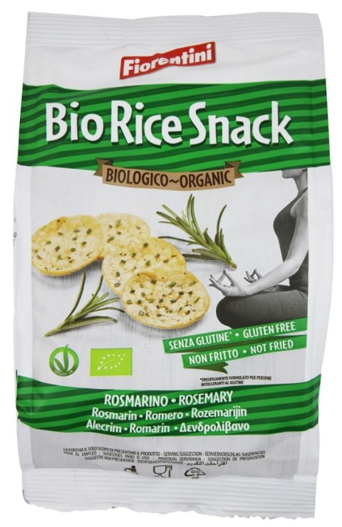 KRĄŻKI RYŻOWE Z ROZMARYNEM BEZGLUTENOWE BIO 40 g - FIORENTINI FIORENTINI (przekąski bezglutenowe) KRĄŻKI RYŻOWE Z ROZMARYNEM BEZGLUTENOWE BIO 40 g - FIORENTINI FIORENTINI (przekąski bezglutenowe)