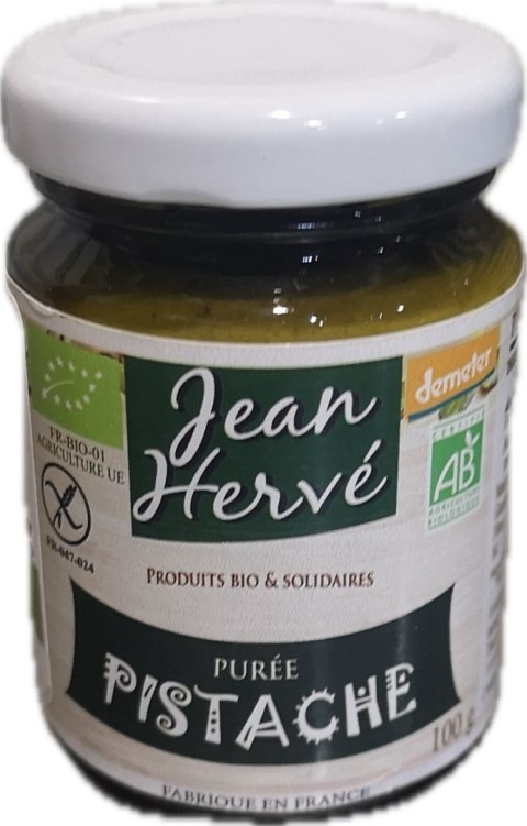 KREM Z PISTACJI 100 % BEZGLUTENOWY DEMETER BIO 100 g - JEAN HARVE JEAN HARVE (kremy) KREM Z PISTACJI 100 % BEZGLUTENOWY DEMETER BIO 100 g - JEAN HARVE JEAN HARVE (kremy)