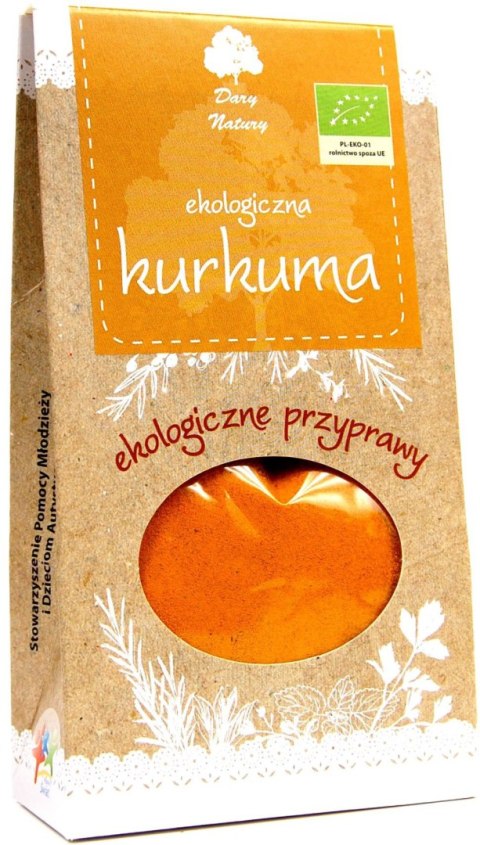 KURKUMA BIO 50 g - DARY NATURY DARY NATURY - przyprawy i zioła KURKUMA BIO 50 g - DARY NATURY DARY NATURY - przyprawy i zioła