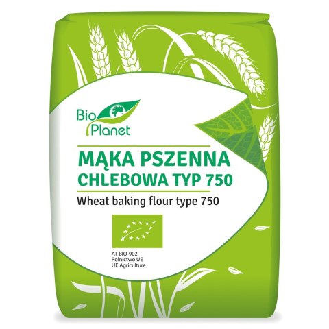 MĄKA PSZENNA CHLEBOWA TYP 750 BIO 1 kg - BIO PLANET BIO PLANET - seria MĄKI I SKROBIE MĄKA PSZENNA CHLEBOWA TYP 750 BIO 1 kg - BIO PLANET BIO PLANET - seria MĄKI I SKROBIE