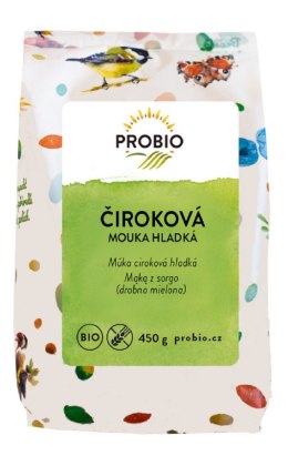 MĄKA Z SORGO BEZGLUTENOWA BIO 450 g - PROBIO PROBIO (mieszanki do wypieków, mąki)