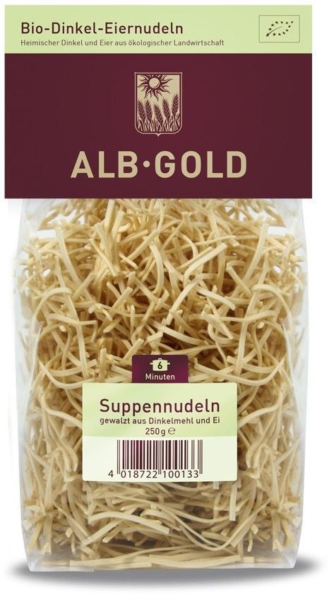 MAKARON (ORKISZOWY JAJECZNY) NITKI BIO 250 g - ALB GOLD ALB-GOLD (makarony) MAKARON (ORKISZOWY JAJECZNY) NITKI BIO 250 g - ALB GOLD ALB-GOLD (makarony)
