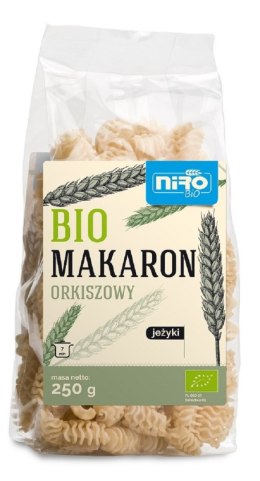 MAKARON (ORKISZOWY) JEŻYKI BIO 250 g - NIRO NIRO (makarony orkiszowe)