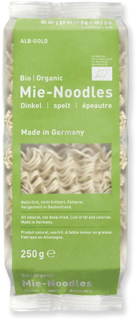 MAKARON (ORKISZOWY) NOODLE INSTANT BIO 250 g - ALB-GOLD ALB-GOLD (makarony) MAKARON (ORKISZOWY) NOODLE INSTANT BIO 250 g - ALB-GOLD ALB-GOLD (makarony)