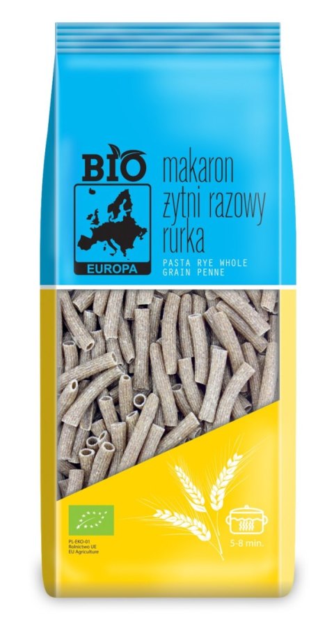 MAKARON (ŻYTNI RAZOWY) RURKA BIO 400 g - BIO PLANET BIO PLANET - seria INNE MAKARON (ŻYTNI RAZOWY) RURKA BIO 400 g - BIO PLANET BIO PLANET - seria INNE