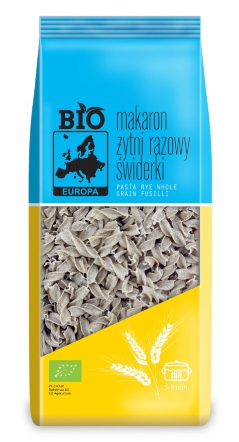 MAKARON (ŻYTNI RAZOWY) ŚWIDERKI BIO 400 g - BIO PLANET BIO PLANET - seria INNE MAKARON (ŻYTNI RAZOWY) ŚWIDERKI BIO 400 g - BIO PLANET BIO PLANET - seria INNE