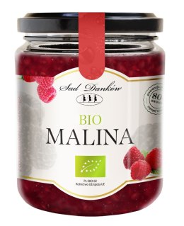 MALINA 80 % Z CUKREM TRZCINOWYM BIO 270 g - SAD DANKÓW SAD DANKÓW (przetwory owocowe)