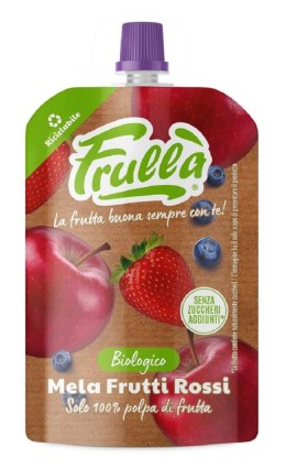 MUS JABŁKO - CZERWONE OWOCE BEZ DODATKU CUKRÓW BIO 100 g - NATURA NUOVA NATURA NUOVA (musy owocowe)