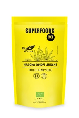 NASIONA KONOPI ŁUSKANE BIO 600 g - BIO PLANET BIO PLANET - seria SUPERFOODS