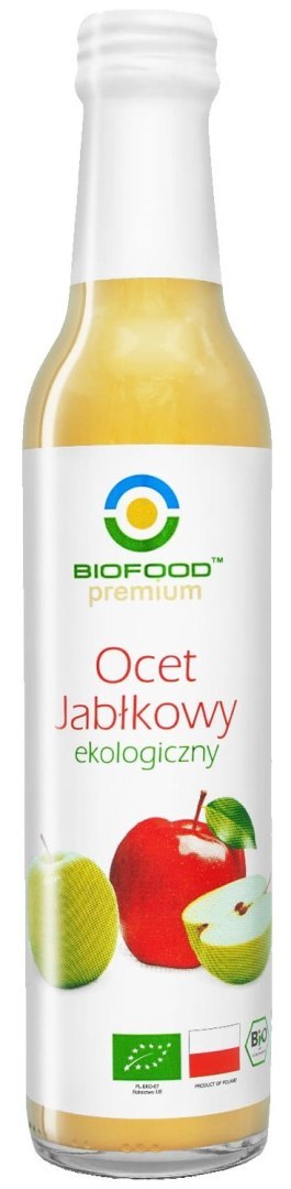 OCET JABŁKOWY 5 % NIEFILTROWANY BIO 250 ml - BIOFOOD BIOFOOD (soki, przetwory, octy, olej kokosowy) OCET JABŁKOWY 5 % NIEFILTROWANY BIO 250 ml - BIOFOOD BIOFOOD (soki, przetwory, octy, olej kokosowy)