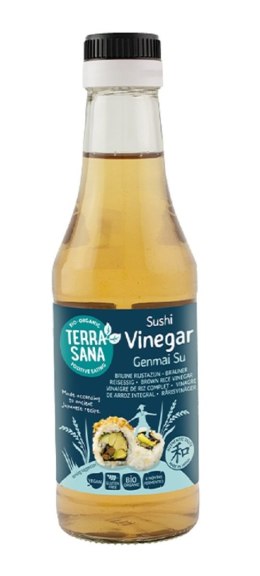 OCET RYŻOWY DO SUSHI NIESŁODZONY FILTROWANY BIO 250 ml (GENMAI SU VINEGAR)- TERRASANA TERRASANA (kremy, makarony, sosy sojowe, inne)