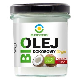 OLEJ KOKOSOWY VIRGIN BIO 260 ml - BIOFOOD BIOFOOD (soki, przetwory, octy, olej kokosowy)