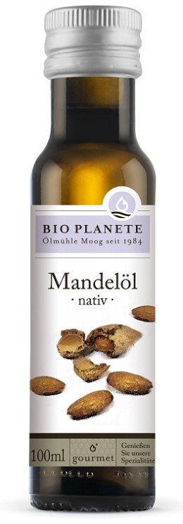 OLEJ MIGDAŁOWY TŁOCZONY NA ZIMNO BIO 100 ml - BIO PLANETE BIO PLANETE (oleje i oliwy)