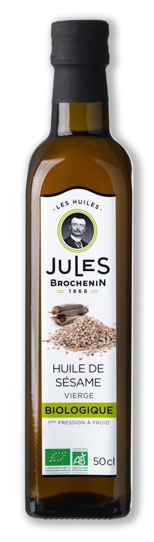OLEJ SEZAMOWY TŁOCZONY NA ZIMNO BIO 500 ml - JULES BROCHENIN JULES BROCHENIN (oleje i oliwy) OLEJ SEZAMOWY TŁOCZONY NA ZIMNO BIO 500 ml - JULES BROCHENIN JULES BROCHENIN (oleje i oliwy)