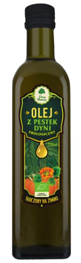 OLEJ Z PESTEK DYNI TŁOCZONY NA ZIMNO BIO 250 ml - DARY NATURY DARY NATURY - inne