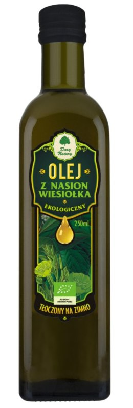 OLEJ Z WIESIOŁKA TŁOCZONY NA ZIMNO BIO 250 ml - DARY NATURY DARY NATURY - inne