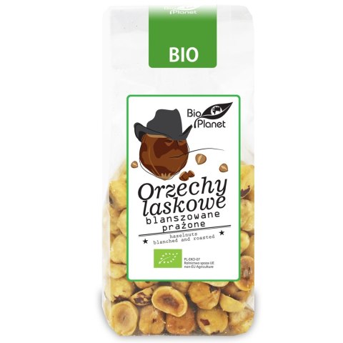 ORZECHY LASKOWE BLANSZOWANE PRAŻONE BIO 100 g - BIO PLANET BIO PLANET - seria PRZEKĄSKI ORZECHY LASKOWE BLANSZOWANE PRAŻONE BIO 100 g - BIO PLANET BIO PLANET - seria PRZEKĄSKI