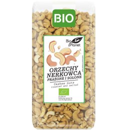ORZECHY NERKOWCA PRAŻONE I SOLONE BIO 350 g - BIO PLANET BIO PLANET - seria PRZEKĄSKI