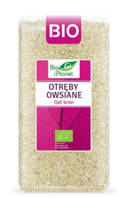 OTRĘBY OWSIANE BIO 300 g - BIO PLANET BIO PLANET - seria RÓŻOWA (płatki, otręby, musli)