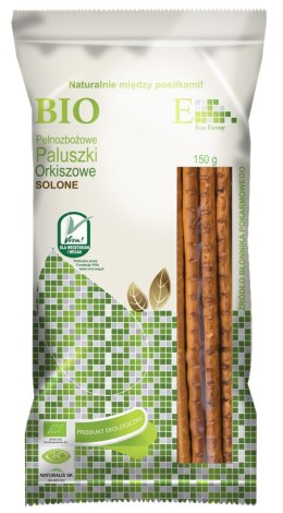 PALUSZKI ORKISZOWE PEŁNOZIARNISTE SOLONE BIO 150 g - ENVOY PALUSZKI BIO - ENVOY