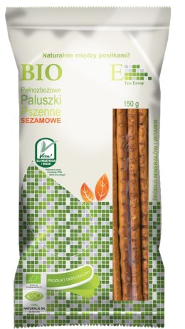 PALUSZKI PEŁNOZIARNISTE Z SEZAMEM BIO 150 g - ENVOY PALUSZKI BIO - ENVOY