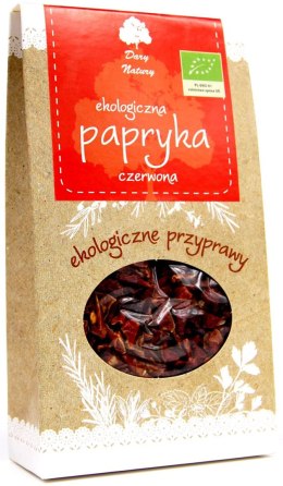 PAPRYKA SŁODKA SUSZONA BIO 50 g - DARY NATURY DARY NATURY - przyprawy i zioła