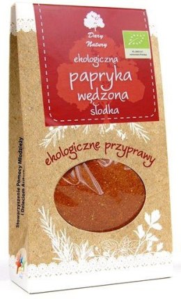 PAPRYKA SŁODKA WĘDZONA BIO 50 g - DARY NATURY DARY NATURY - przyprawy i zioła