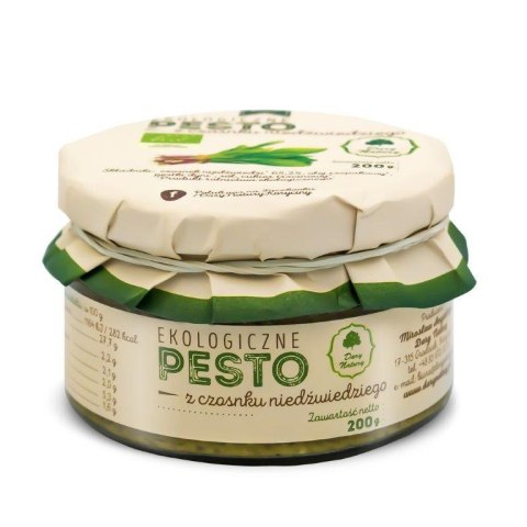 PESTO Z CZOSNKU NIEDŹWIEDZIEGO BIO 200 g - DARY NATURY DARY NATURY - inne PESTO Z CZOSNKU NIEDŹWIEDZIEGO BIO 200 g - DARY NATURY DARY NATURY - inne