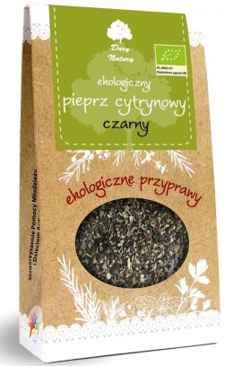 PIEPRZ CZARNY CYTRYNOWY BIO 50 g - DARY NATURY DARY NATURY - przyprawy i zioła