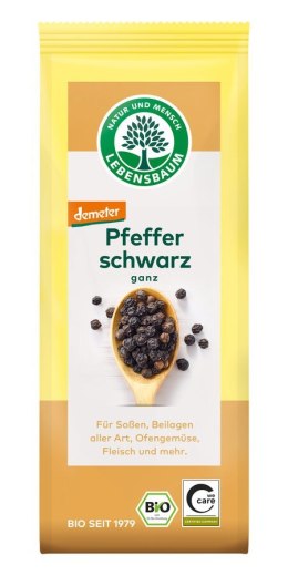 PIEPRZ CZARNY ZIARNISTY DEMETER BIO 50 g - LEBENSBAUM LEBENSBAUM (przyprawy, herbaty, kawy)