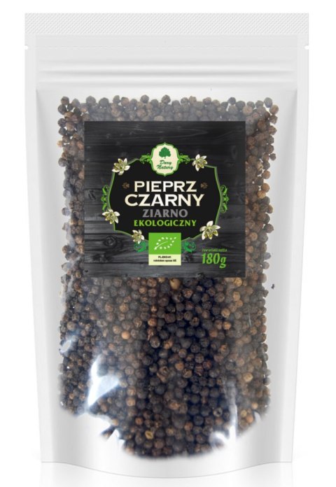 PIEPRZ CZARNY ZIARNO (UZUPEŁNIENIE) BIO 180 g - DARY NATURY DARY NATURY - przyprawy i zioła PIEPRZ CZARNY ZIARNO (UZUPEŁNIENIE) BIO 180 g - DARY NATURY DARY NATURY - przyprawy i zioła