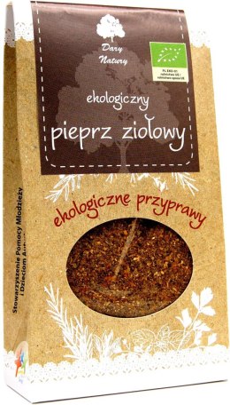 PIEPRZ ZIOŁOWY BIO 60 g - DARY NATURY DARY NATURY - przyprawy i zioła