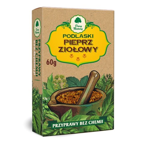 PIEPRZ ZIOŁOWY (PODLASKI) 60 g - DARY NATURY DARY NATURY - przyprawy i zioła PIEPRZ ZIOŁOWY (PODLASKI) 60 g - DARY NATURY DARY NATURY - przyprawy i zioła