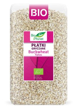 PŁATKI GRYCZANE BIO 600 g - BIO PLANET BIO PLANET - seria RÓŻOWA (płatki, otręby, musli)