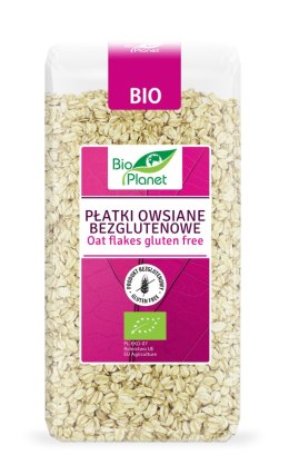PŁATKI OWSIANE BEZGLUTENOWE BIO 300 g - BIO PLANET BIO PLANET - seria RÓŻOWA (płatki, otręby, musli)