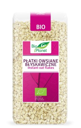 PŁATKI OWSIANE BŁYSKAWICZNE BIO 300 g - BIO PLANET BIO PLANET - seria RÓŻOWA (płatki, otręby, musli)