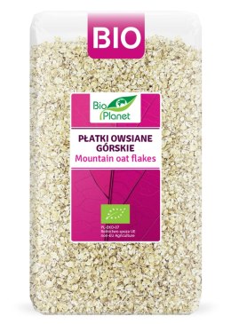 PŁATKI OWSIANE GÓRSKIE BIO 600 g - BIO PLANET BIO PLANET - seria RÓŻOWA (płatki, otręby, musli)