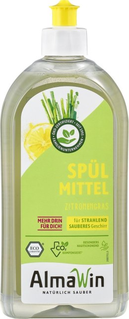 PŁYN DO MYCIA NACZYŃ TRAWA CYTRYNOWA (KONCENTRAT) ECO 500 ml - ALMAWIN ALMAWIN (środki czystości)
