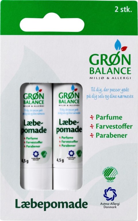 POMADKA DO UST ECO 2 szt. - GRON BALANCE GRON BALANCE (kosmetyki, środki czystości) POMADKA DO UST ECO 2 szt. - GRON BALANCE GRON BALANCE (kosmetyki, środki czystości)