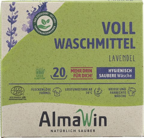 PROSZEK DO PRANIA UNIWERSALNY LAWENDOWY ECO 1,08 kg (20 PRAŃ) - ALMAWIN ALMAWIN (środki czystości) PROSZEK DO PRANIA UNIWERSALNY LAWENDOWY ECO 1,08 kg (20 PRAŃ) - ALMAWIN ALMAWIN (środki czystości)